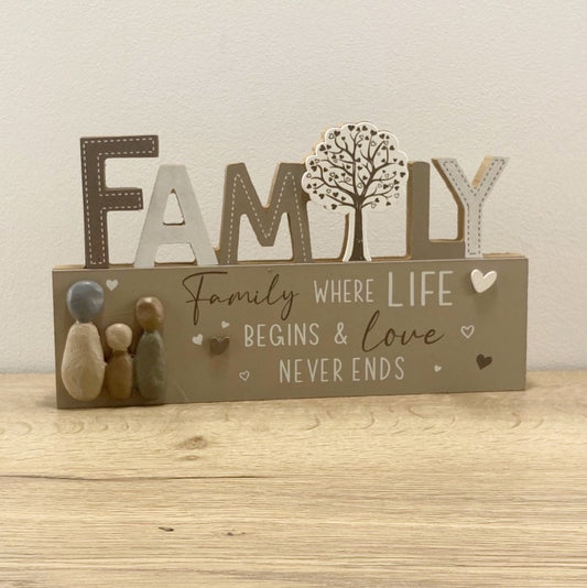 Love and Affection Family Plaque