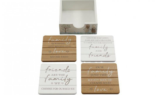 S/4 Peb Family/friend Coasters